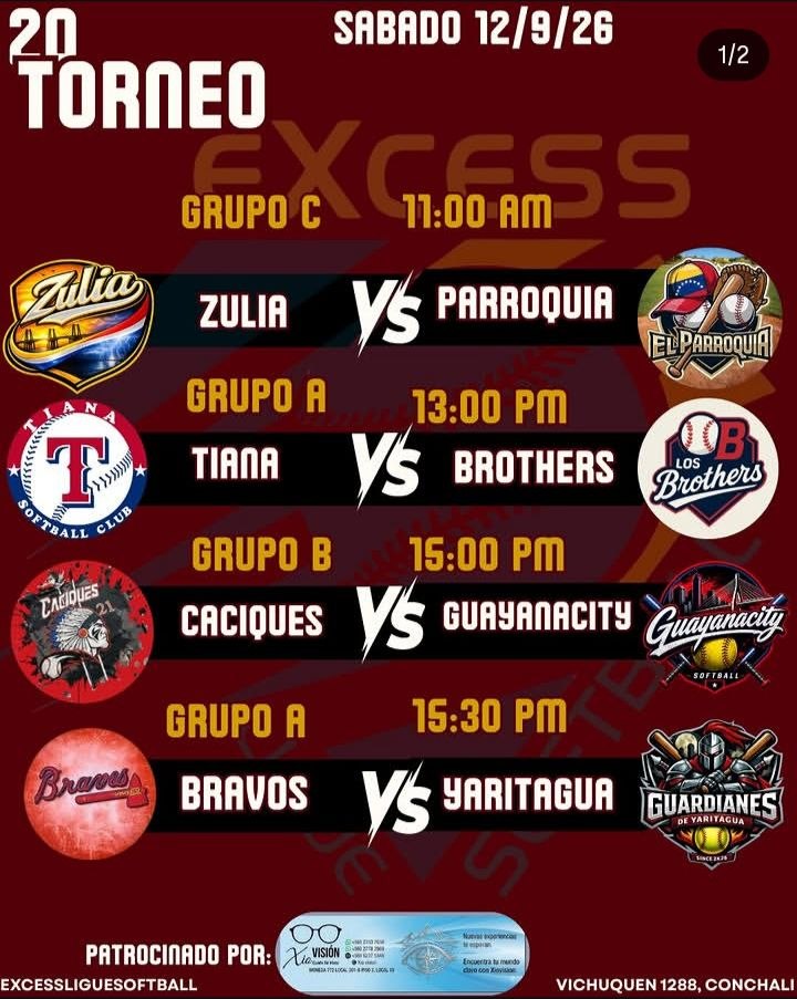 Próximos Encuentros Excess Ligue